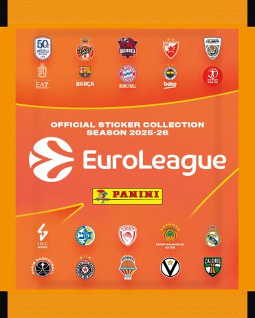 Panini Euroleague 26 Αυτοκόλλητα (PA.XA.EL.026) (0)