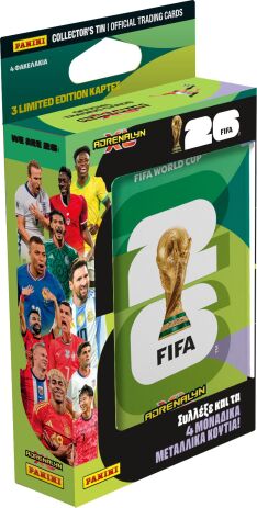 Panini Fifa World Cup 26 Adrenalyn Metal Pocket Tin (PA.TI.WC.226) (0)