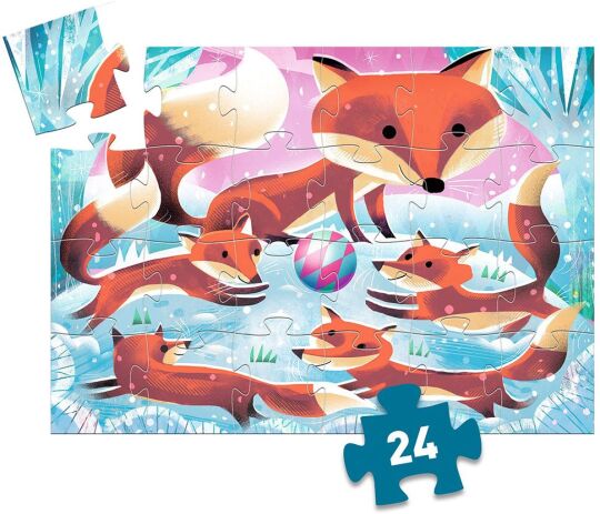 Djeco Παζλ Αλεπού 24Τμχ (176-07285) (1)