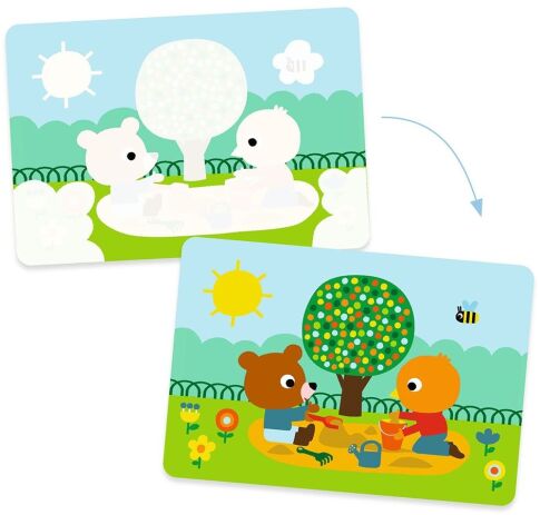 Djeco Ζωγραφική Με Μαρκαδόρο Με Νερό-Πάρκο (176-09075) (1)