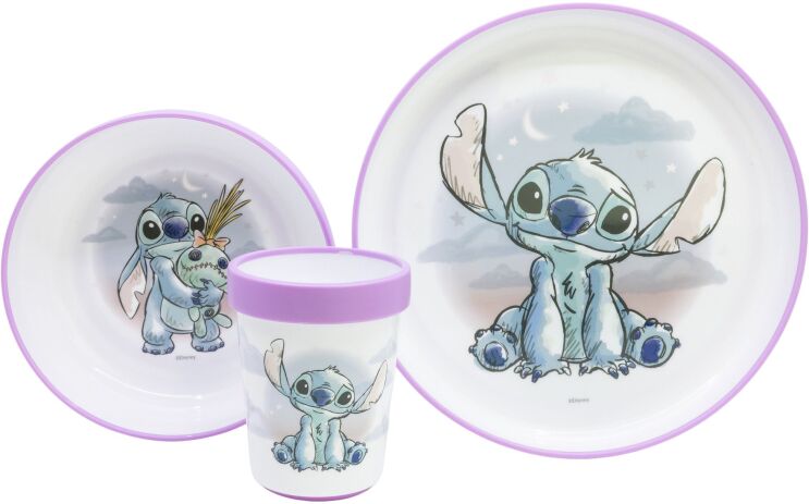 Stor Σετ Φαγητού 3Τμχ Stitch (105574) (0)