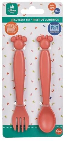 Stor Σετ Κουτάλι-Πηρούνι Minnie Mouse (105589) (1)