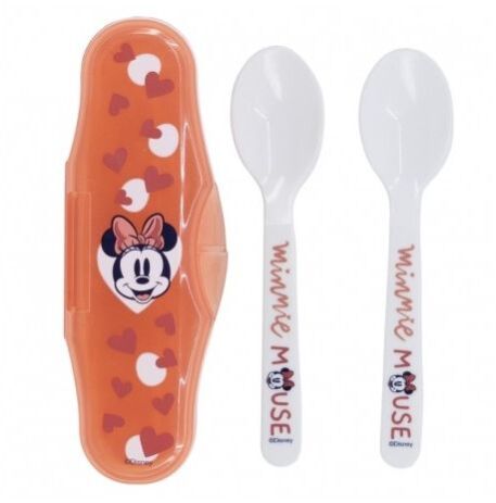 Stor Κουταλάκια Φαγητού Με Θήκη Minnie Mouse 2Τμχ (105591) (0)