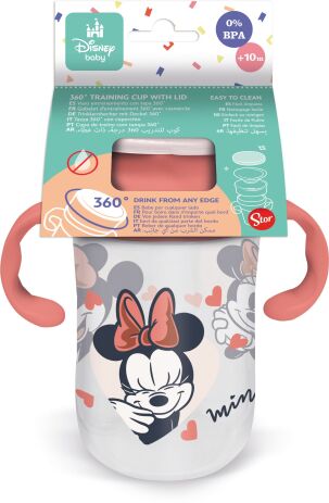 Stor Κύπελλο 360° Εκπαιδευτικό Minnie Mouse 395ml (105595) (1)
