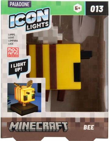 Paladone Minecraft Bee Icon Light (114510) (1)