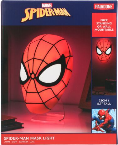 Paladone Marvel:Spiderman Mask Light (089409) (1)