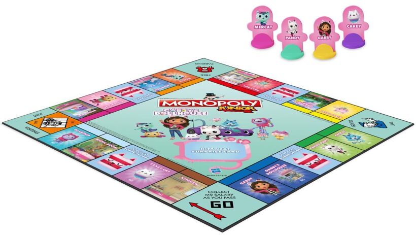 Επιτραπέζιο Monopoly Junior Gabby's Dollhouse (099798) (1)