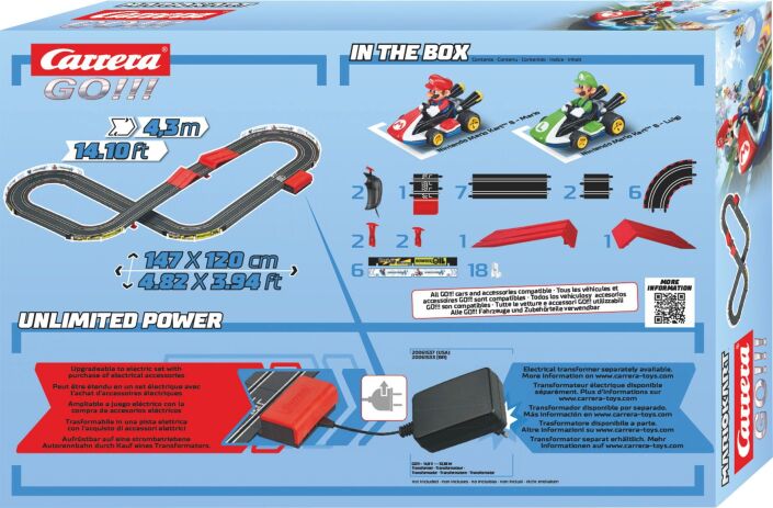 Carrera Go!Αυτοκινητόδρομος B/O Mario Kart 8 1:43 (110245) (4)