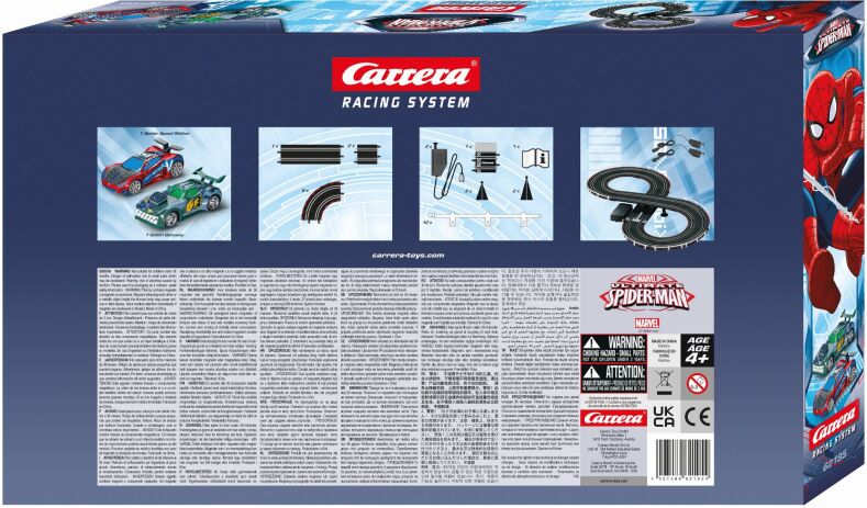 Carrera Go! Αυτοκινητόδρομος B/O Spiderman 1:43 (013585) (5)