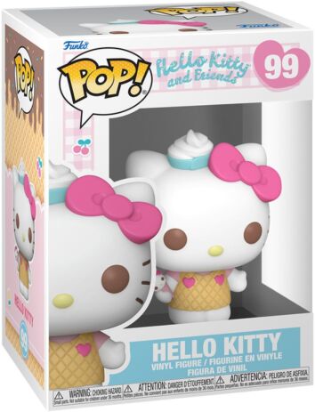 POP!#99 Hello Kitty(Ice Cream)-Sanrio:Hello Kitty & Friends (101017) (1)