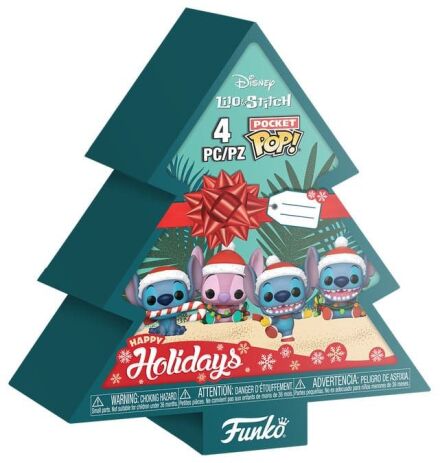 Pocket Pop!Lilo & Stitch Holiday-Disney Σετ 4Τμχ (105231) (1)