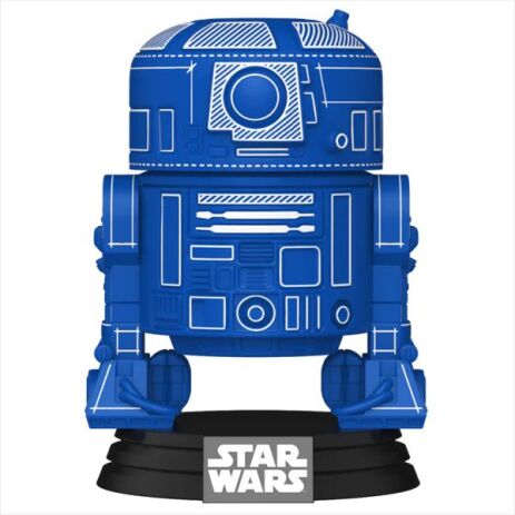 POP!#798 Φιγούρα R2 D2 Blueprint-Star Wars (105277) (0)