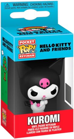 Pocket Pop!Μπρελόκ Kuromi-Sanrio:Hello Kitty & Friends (105402) (1)