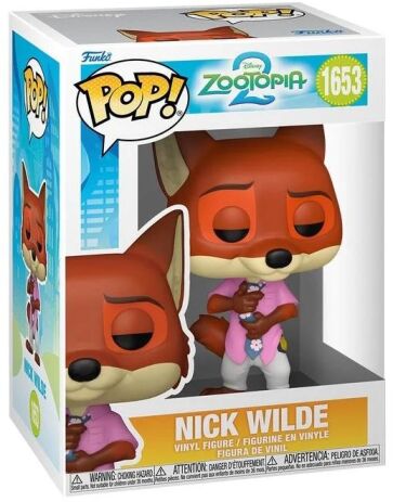 POP!#1653 Φιγούρα Nick Wilde-Disney:Zootopia 2 (106283) (1)