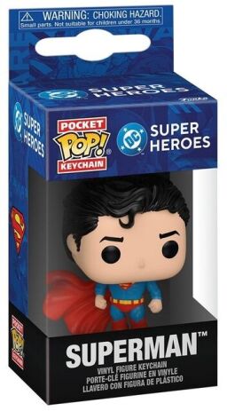Pocket Pop!Μπρελόκ Superman-DC Super Heroes (106400) (1)