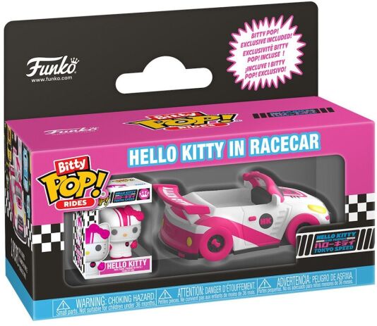Bitty Pop!Rides:Sanrio-Hello Kitty In Racecar (108439) (1)