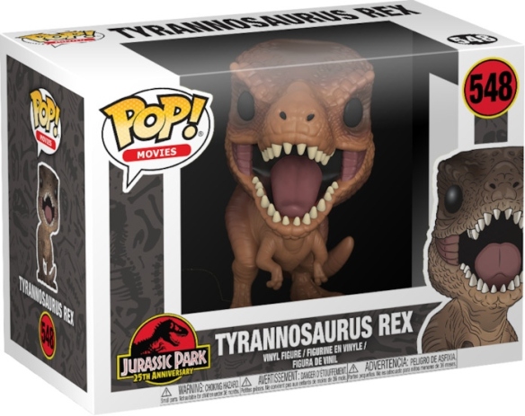 POP!#548 Tyrannosaurus Rex-Jurassic Park 25th Anniversary (034129) (1)