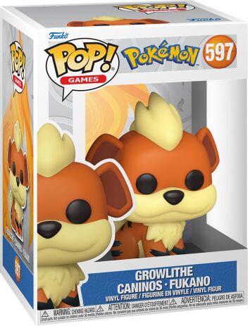 POP#597 Growlithe Caninos Fukano-Pokemon (083875) (1)