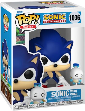 POP!#1036 Sonic With Hero Chao-Sonic The Hedgehog (097709) (1)
