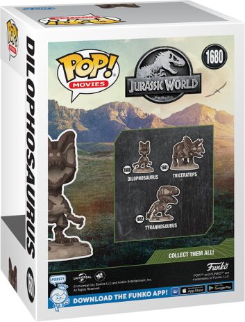 POP!#1680 Dilophosaurus-Jurassic World (098560) (2)