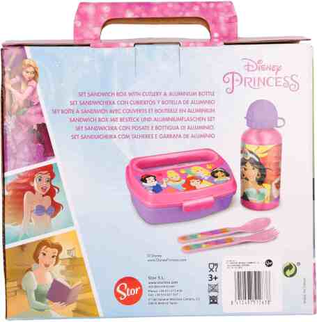 Stor Σετ Παγούρι & Δοχείο Φαγητού 4Τμχ Princess (101856) (2)