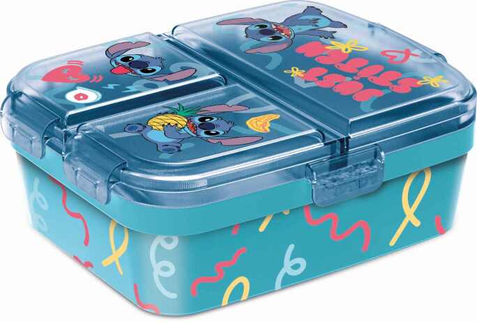 Stor Δοχείο Φαγητού 3 Διαμερίσματα Stitch XL (105614) (0)