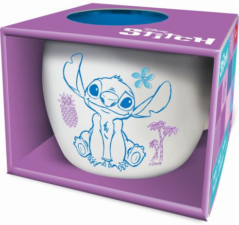 Stor Κούπα Κεραμική Stitch Drawing Globe 385ml (105653) (1)