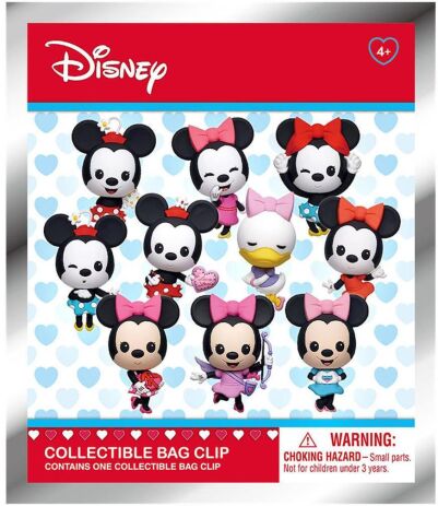 Monogram Disney-Minnie Φιγούρα Μπρελόκ Φακελάκι-12 Σχέδια-1Τμχ (103951) (0)