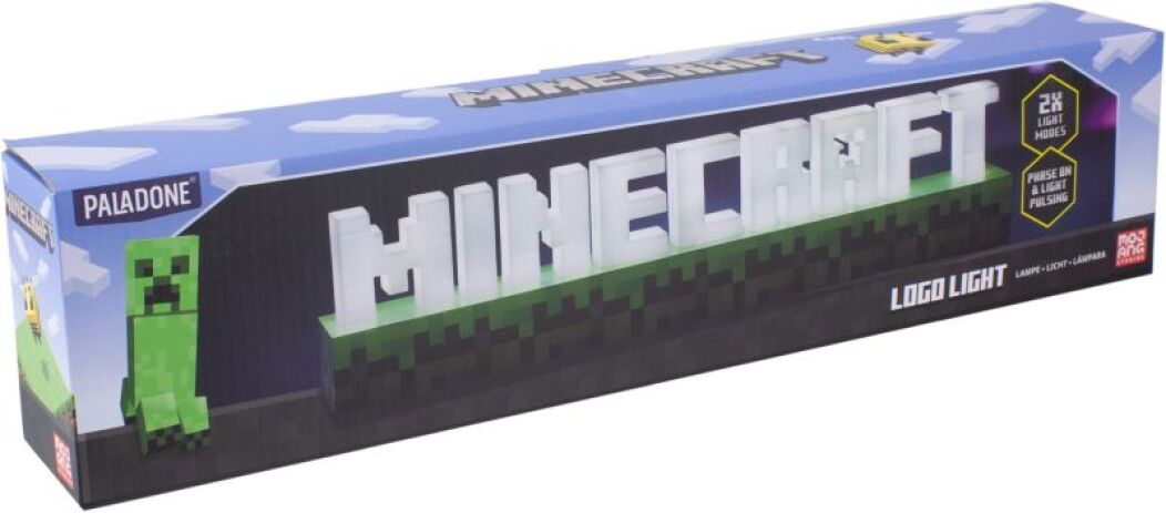 Paladone Minecraft Logo Light (070817) (1)