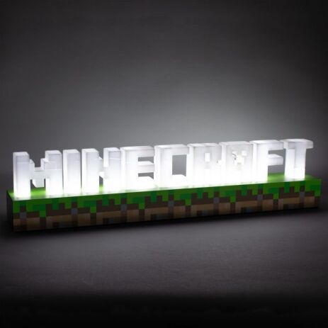 Paladone Minecraft Logo Light (070817) (2)