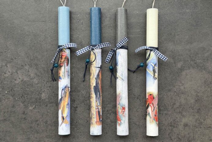 Λαμπάδα Ντεκουπάζ Αεροπλάνο-4 Σχέδια (961-194-0101) (0)