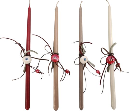 Λαμπάδα Μάτι-4 Σχέδια (931-994-0020) (0)