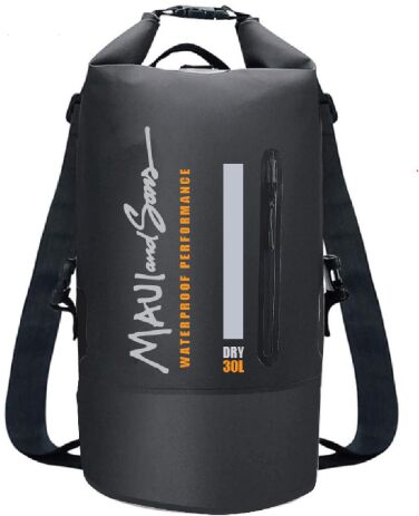 Maui Σακίδιο Στεγανό Παραλίας 30lt Μαύρο (2703) (0)