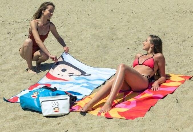 Πετσέτα Θαλάσσης Microfiber Paul Frank 90x180cm Μπλε (4945) (1)