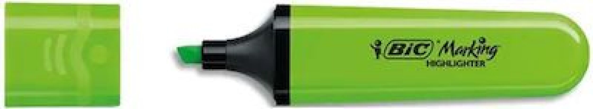 Bic B.Υπογραμμιστής Highlighter Flat Fluo Πράσινο (517964) (0)
