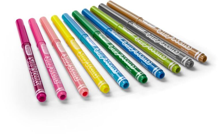 Crayola Wash.Silly Scents Μαρκαδόροι 10Τμχ (58-5071-E-000) (1)