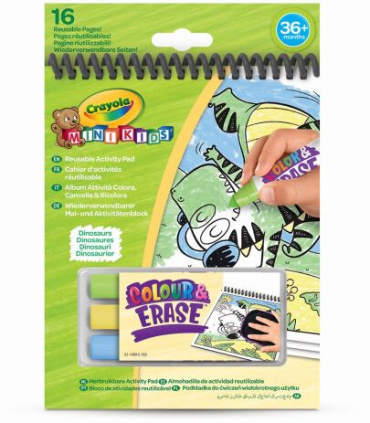 Crayola Σετ Ζωγραφικής Color & Erase-3 Σχέδια (81-1499) (3)