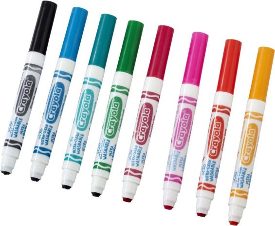 Crayola Wash.Μαρκαδόροι Σφραγίδα 8Τμχ (58-8129-E-000) (1)