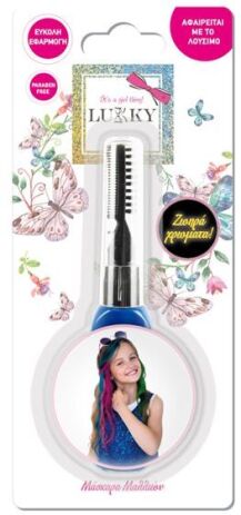 Lukky Γκλίτερ Για Μαλλιά-6 Σχέδια (LUK08000) (2)