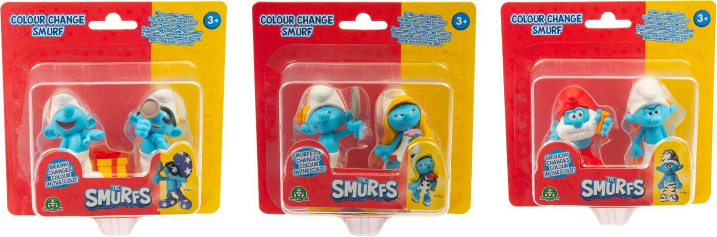 Στρουμφάκια Φιγούρες 2 Pack-3 Σχέδια (PUF34000) (2)
