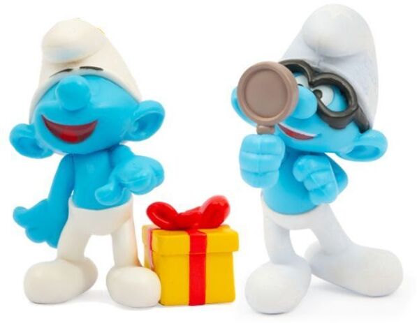 Στρουμφάκια Φιγούρες 2 Pack-3 Σχέδια (PUF34000) (3)