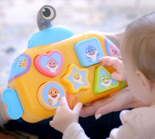Baby Shark Μουσικό Υποβρύχιο Με Σχήματα (BAH11000) (3)