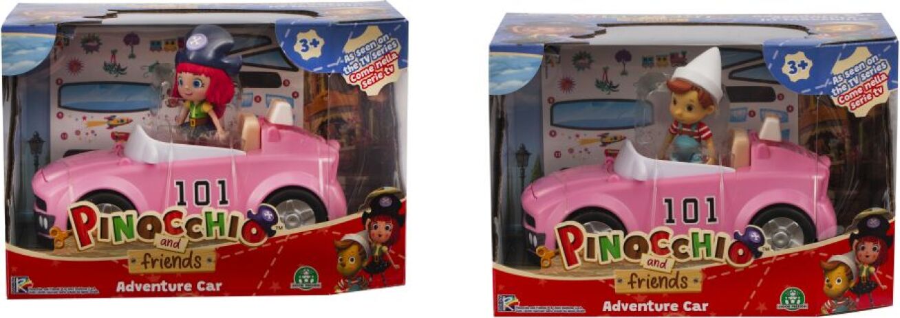 Πινόκιο Το Αυτοκίνητο Της Φρίντα-2 Σχέδια (PNH04000) (2)