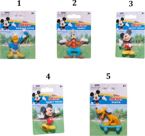 Mickey Φιγούρα 6cm-5 Σχέδια (MCC23000) (1)