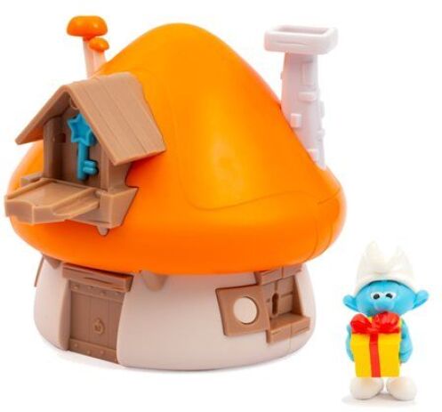 Στρουμφάκια Μαγικό Σπίτι & Φιγούρα-2 Σχέδια (PUF20000) (3)