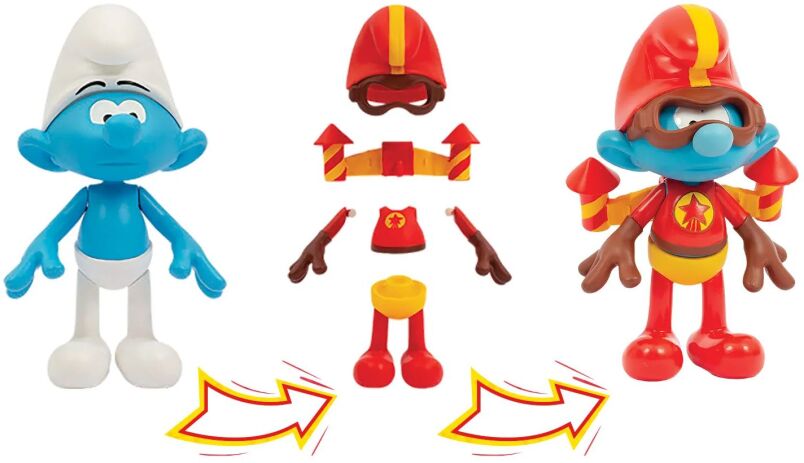 Στρουμφάκια Φιγούρες Μεταμόρφωσης-3 Σχέδια (PUF23000) (7)