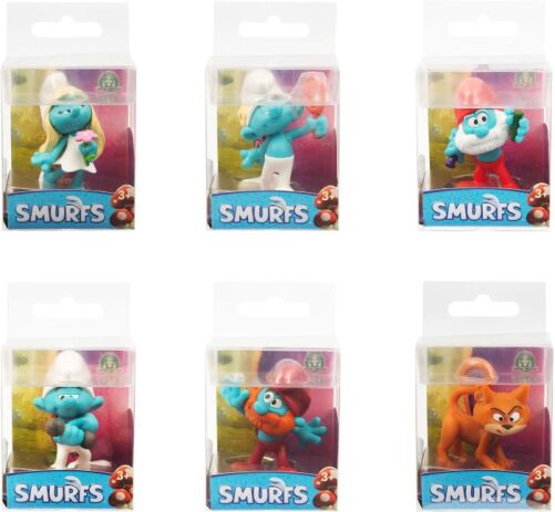 Στρουμφάκια Φιγούρες Ταινίας-6 Σχέδια-1Τμχ (PUF16000) (2)