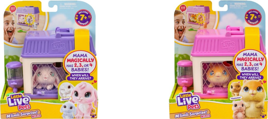 Little Live Pets Mama Surprise Minis-2 Σχέδια (LP304000) (2)