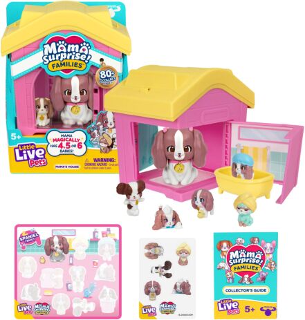 Little Live Pets Mama Surprise Families Σπιτάκια Με Σκυλάκια-4 Σχέδια (LP306000) (4)