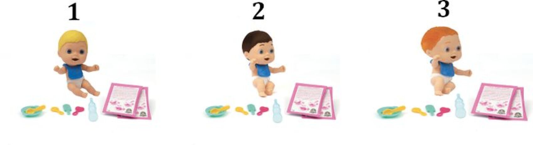 Cicciobello Φιλαράκια 11cm & Αξεσουάρ-3 Σχέδια (CC001400) (1)